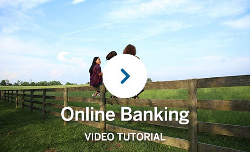 Open the online banking video tutorial