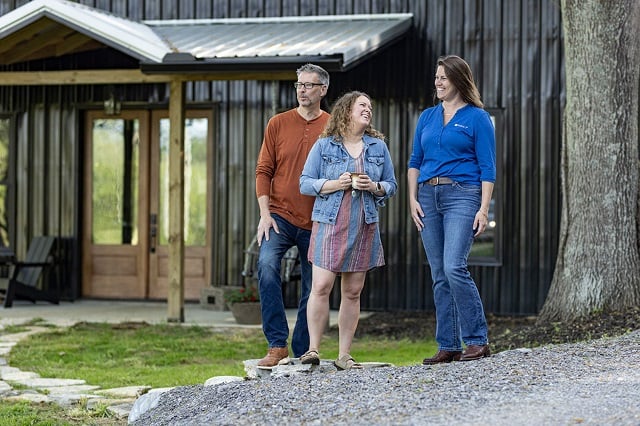 Wohelski Family meets with their Rural 1st loan officer